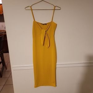 Yellow Body con Dress 💋